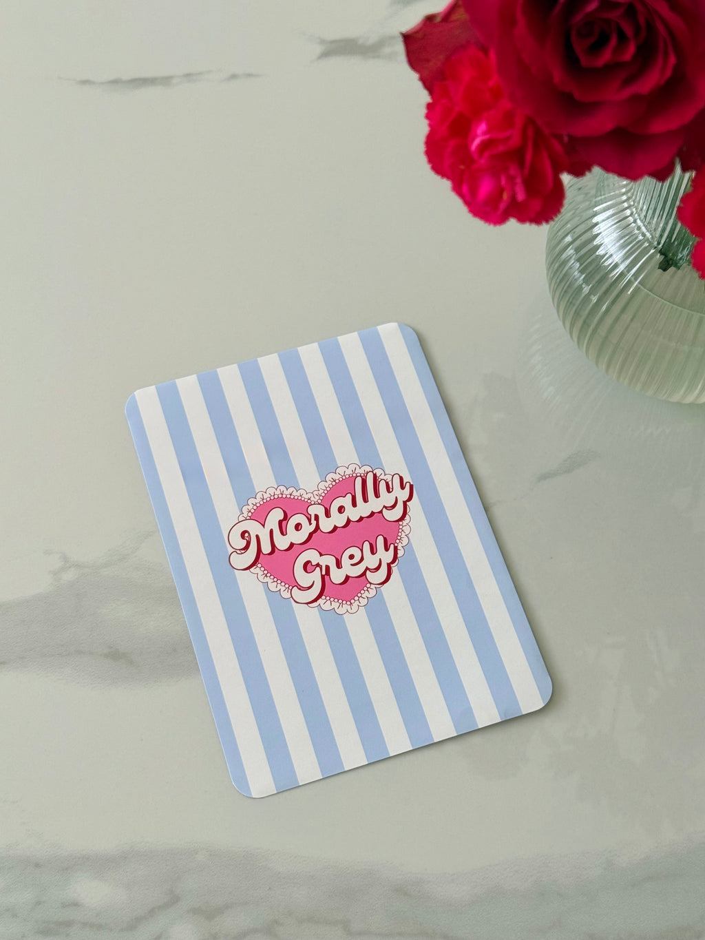 Morally Grey Stripes Insert