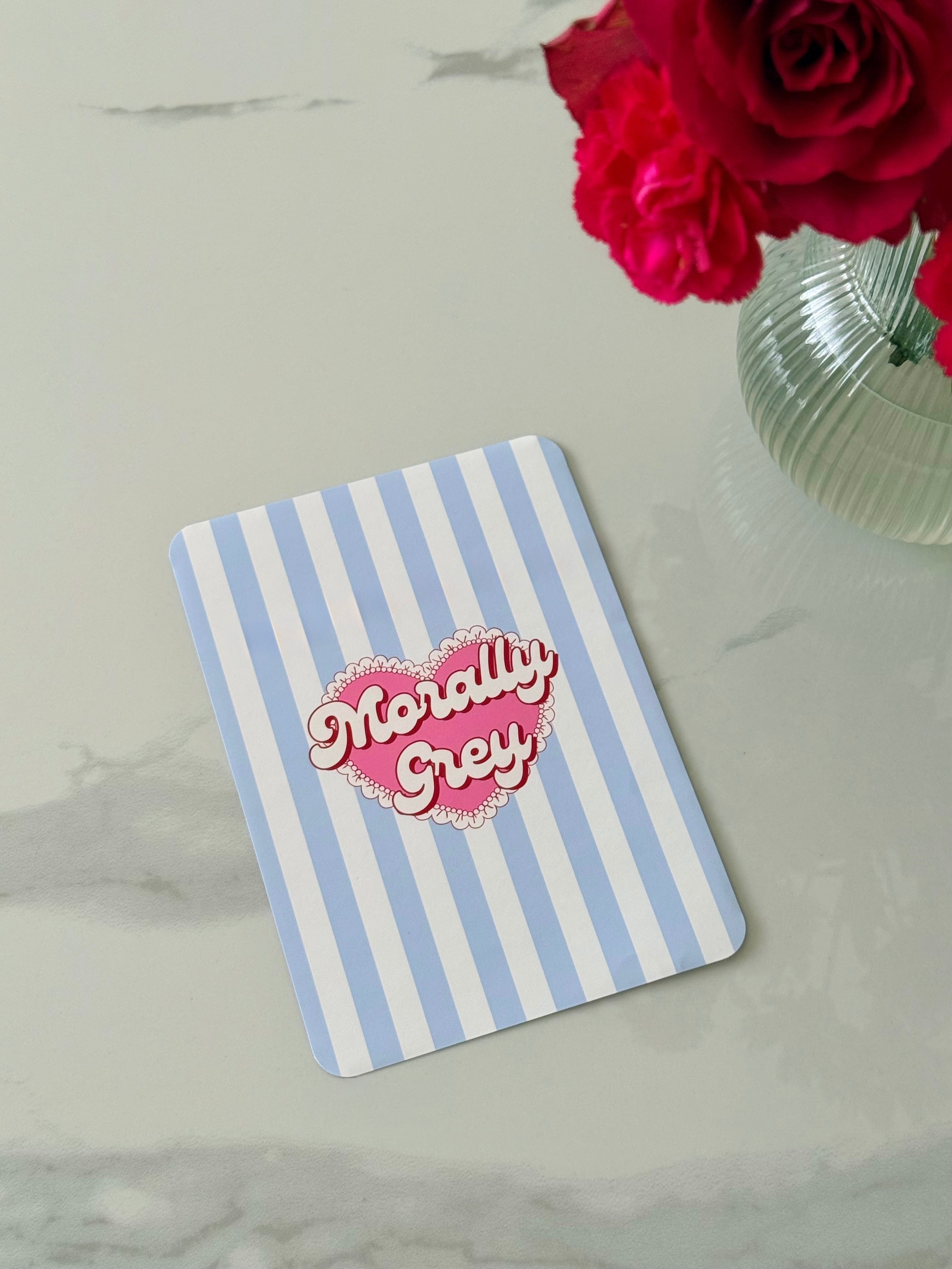 Morally Grey Stripes Insert