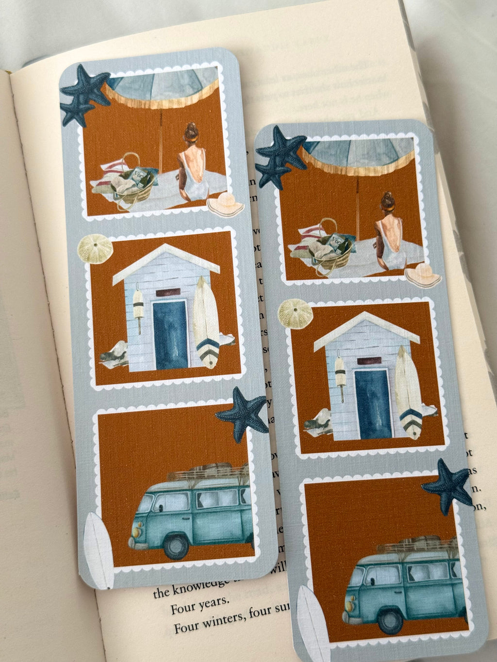 Beach Bum Bookmark