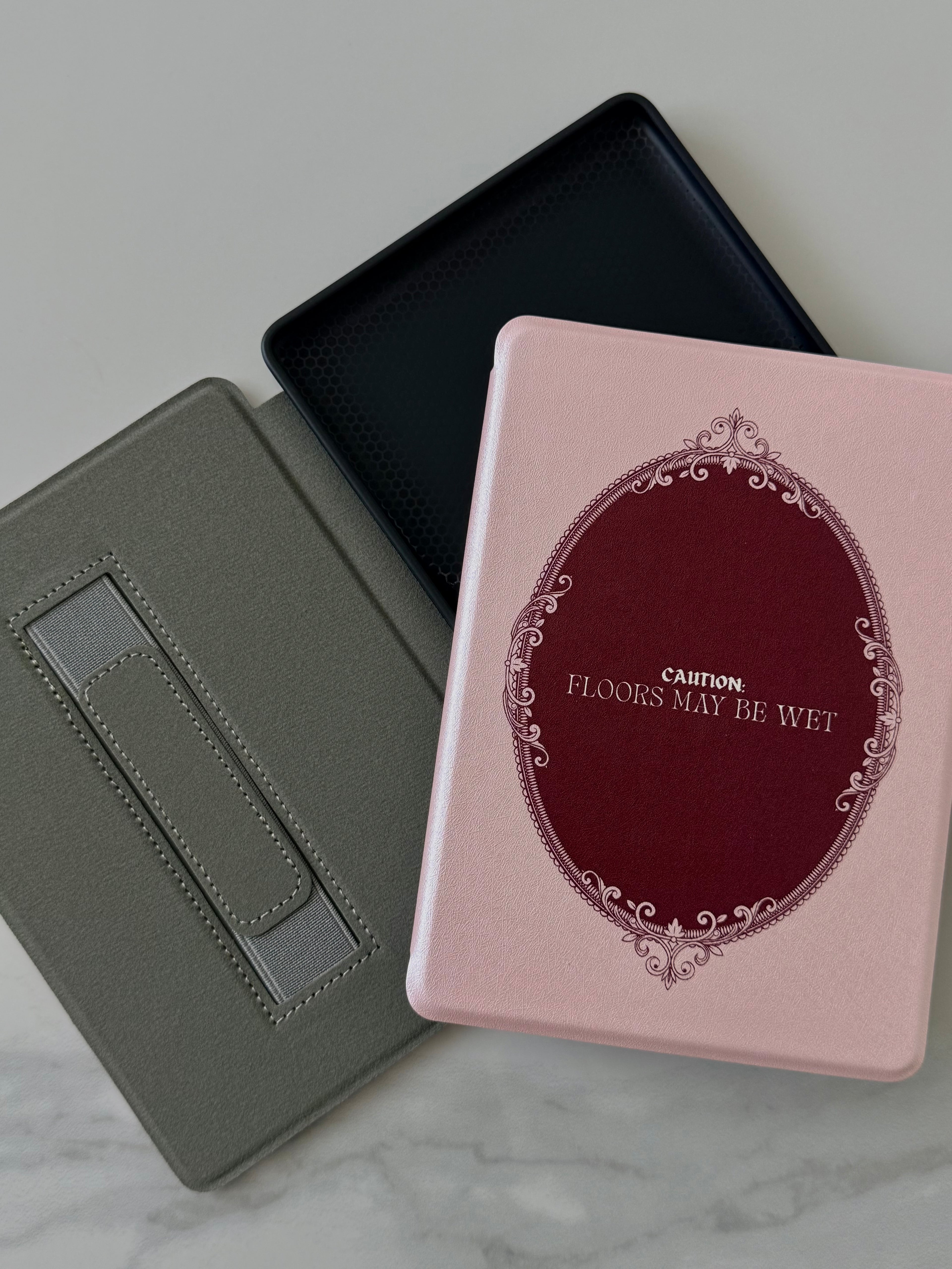 Wet Floor Sign Kindle Case