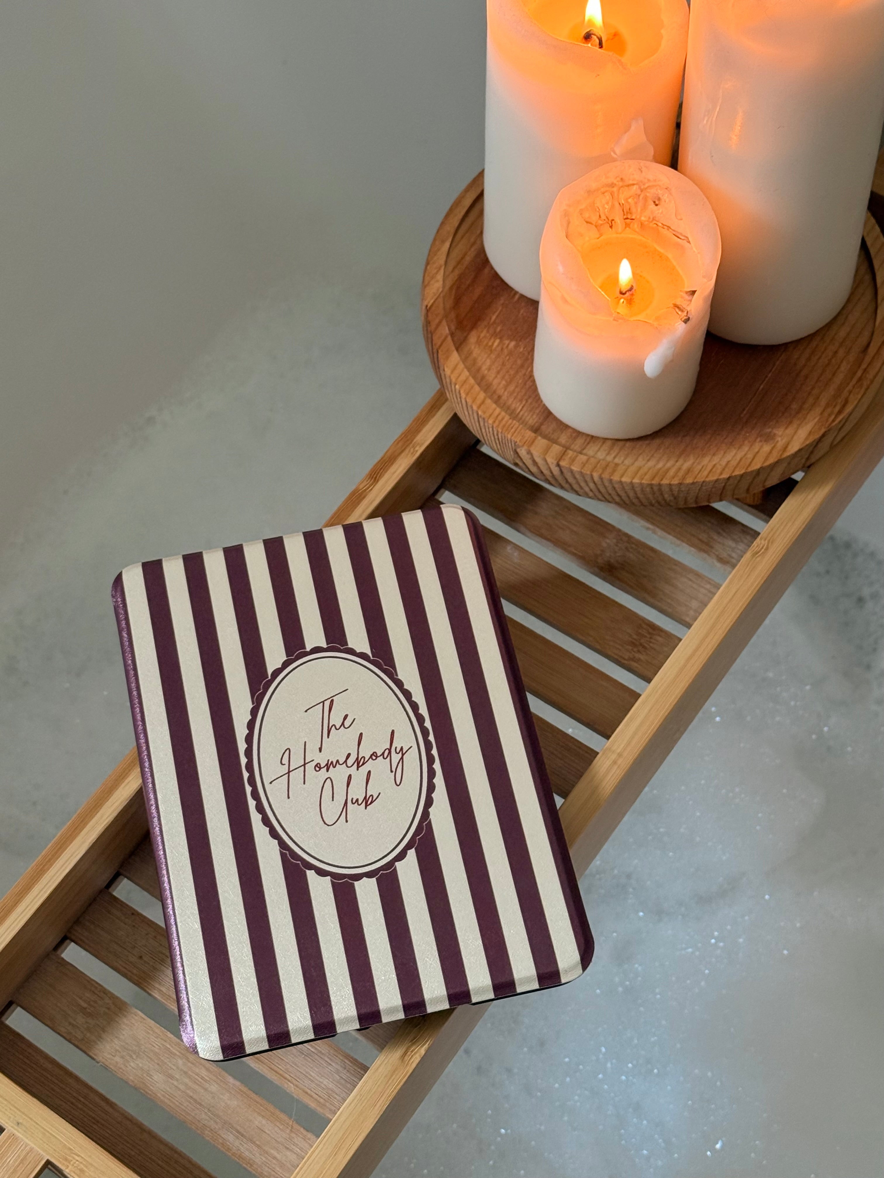 The Homebody Club Brown Kindle Case
