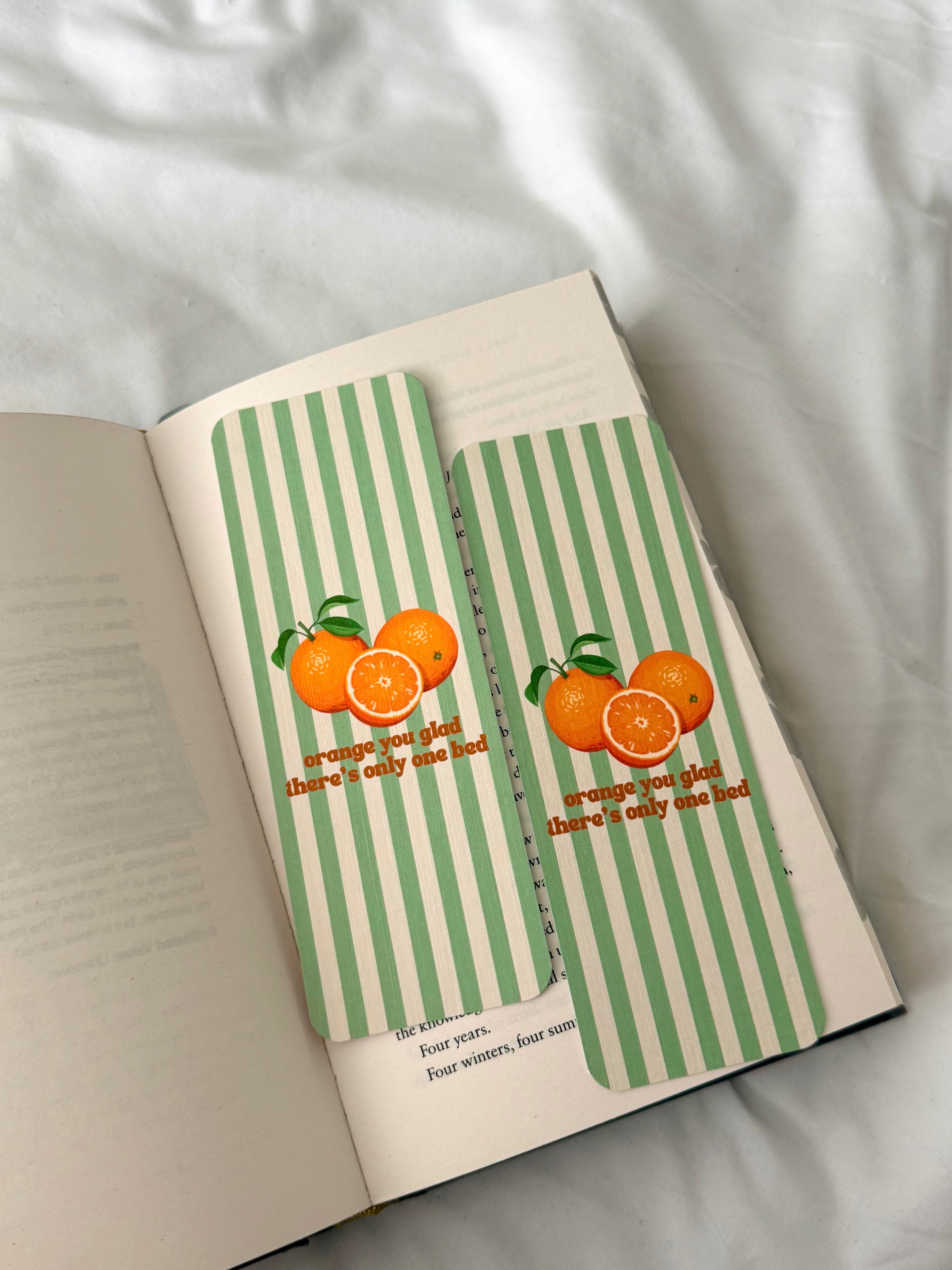 There’s Only One Bed Bookmark