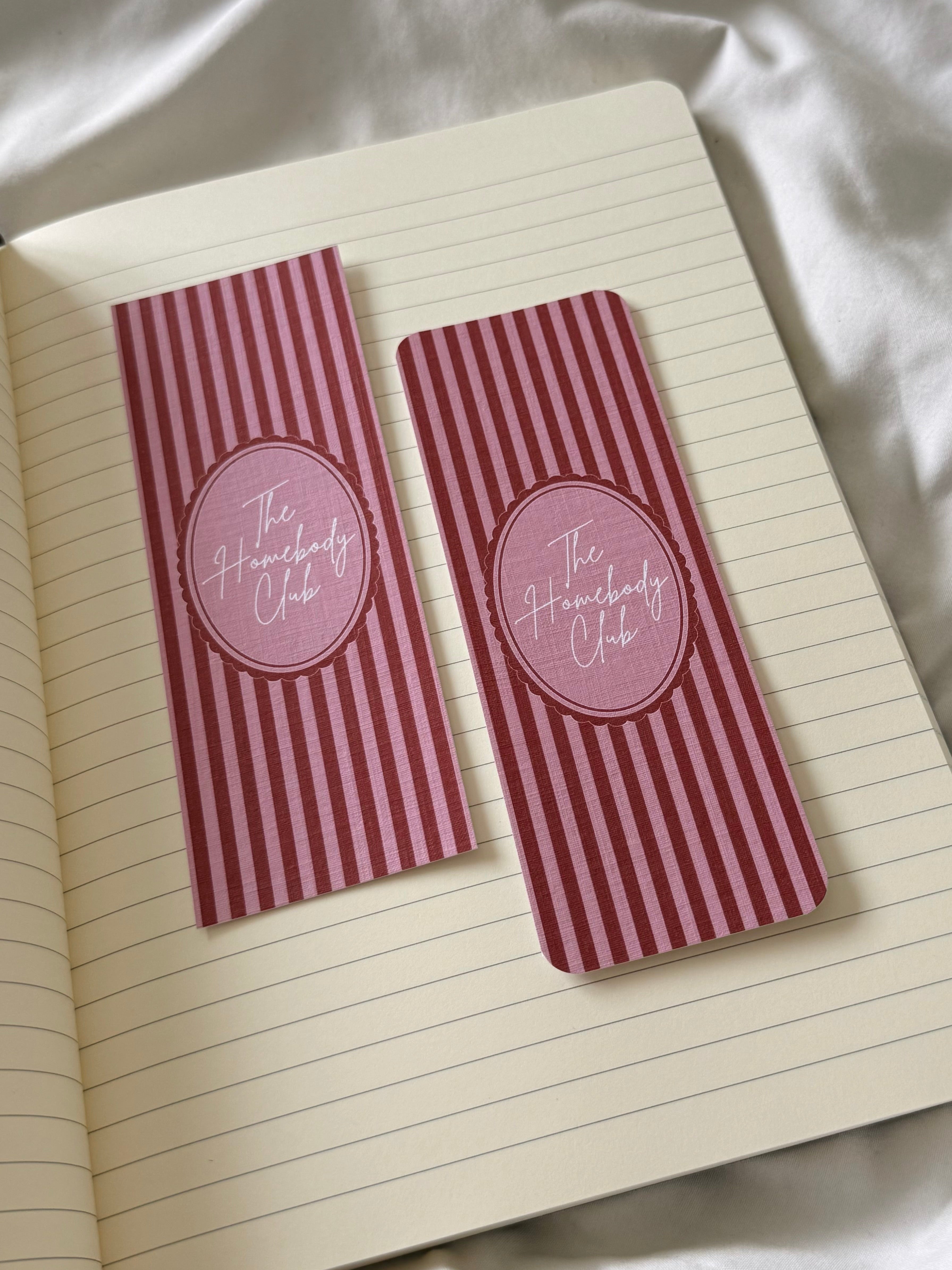The Homebody Club Bookmark