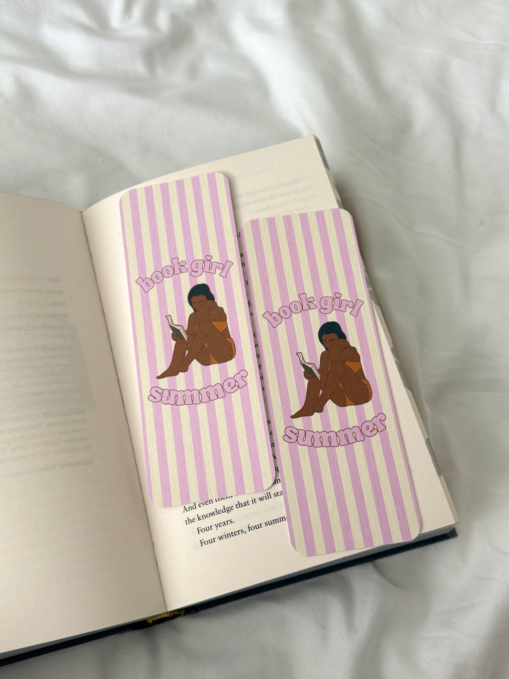 Book Girl Summer Bookmark