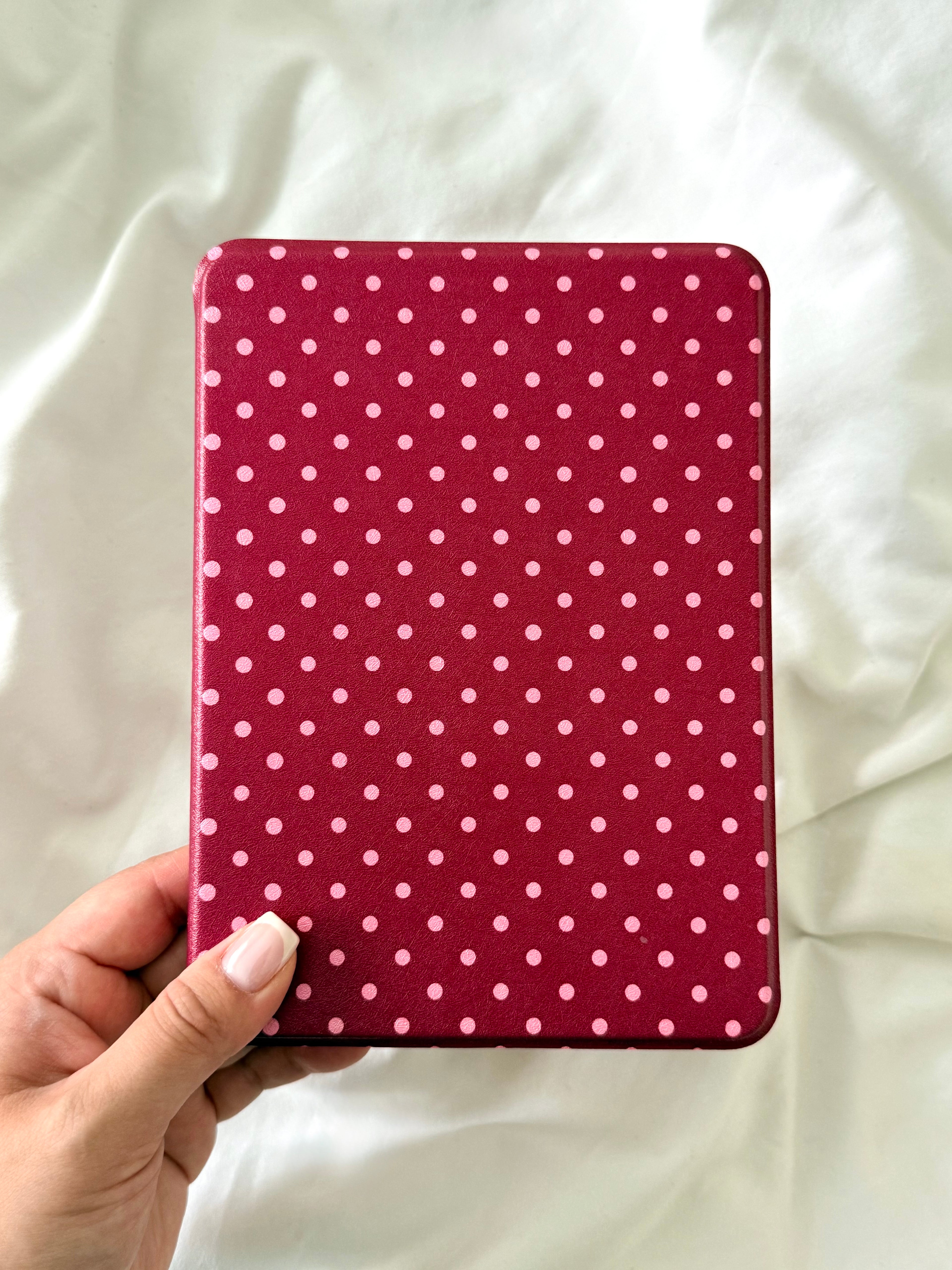 Bordeaux & Blush Kindle Case