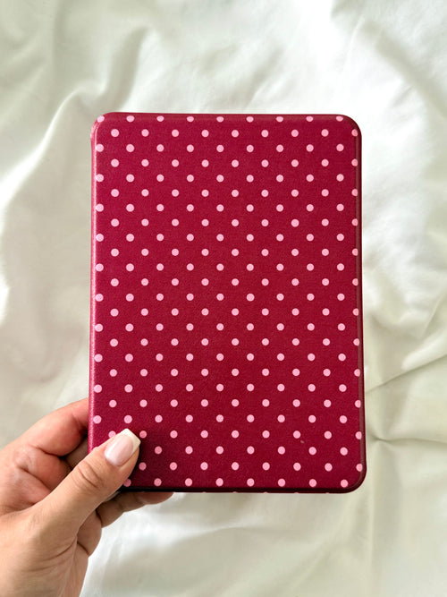 Bordeaux & Blush Kindle Case