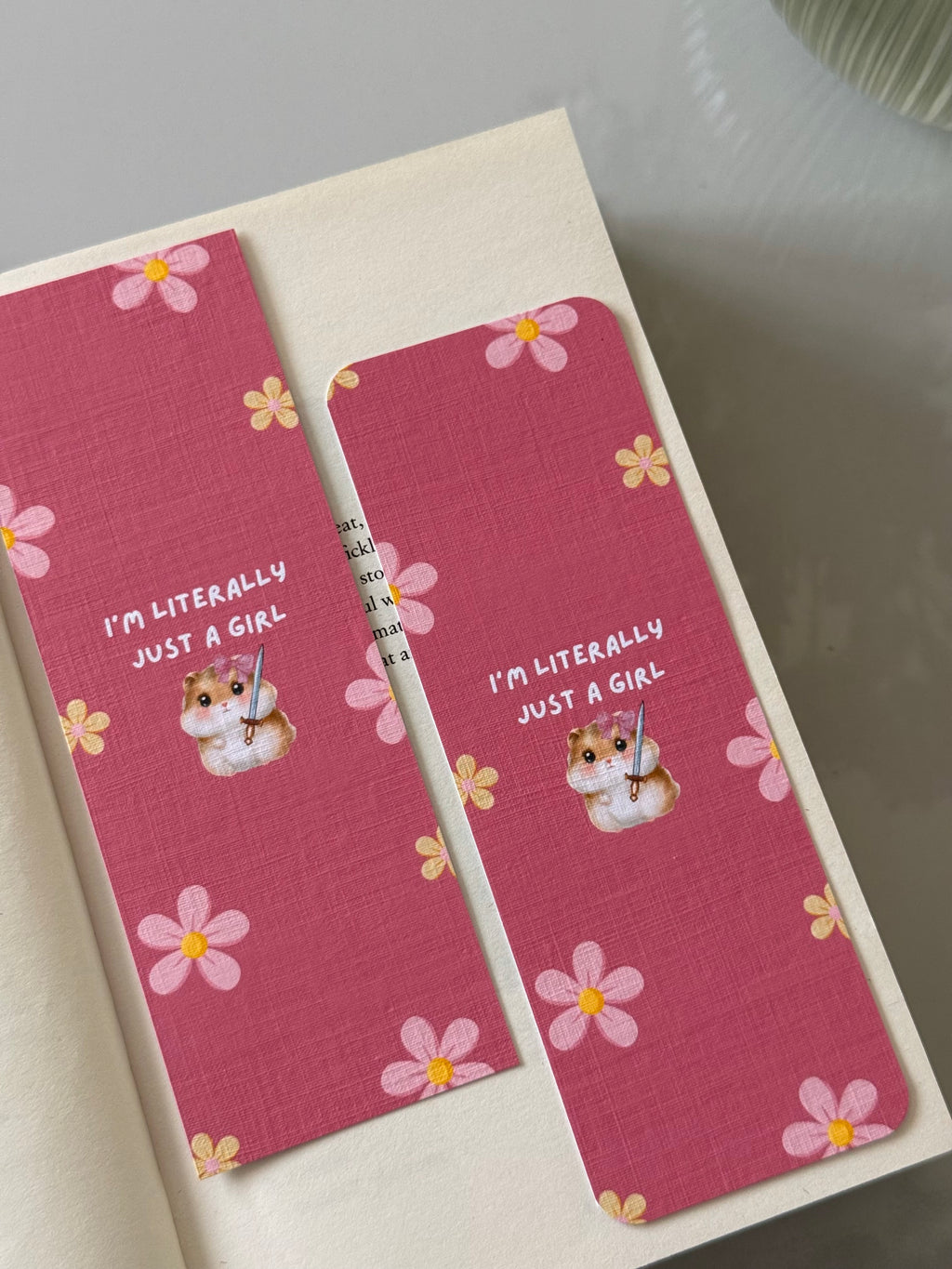 I’m literally just a Girl Bookmark