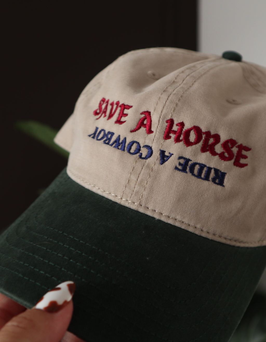 Saddle Sweetheart Boyfriend Cap