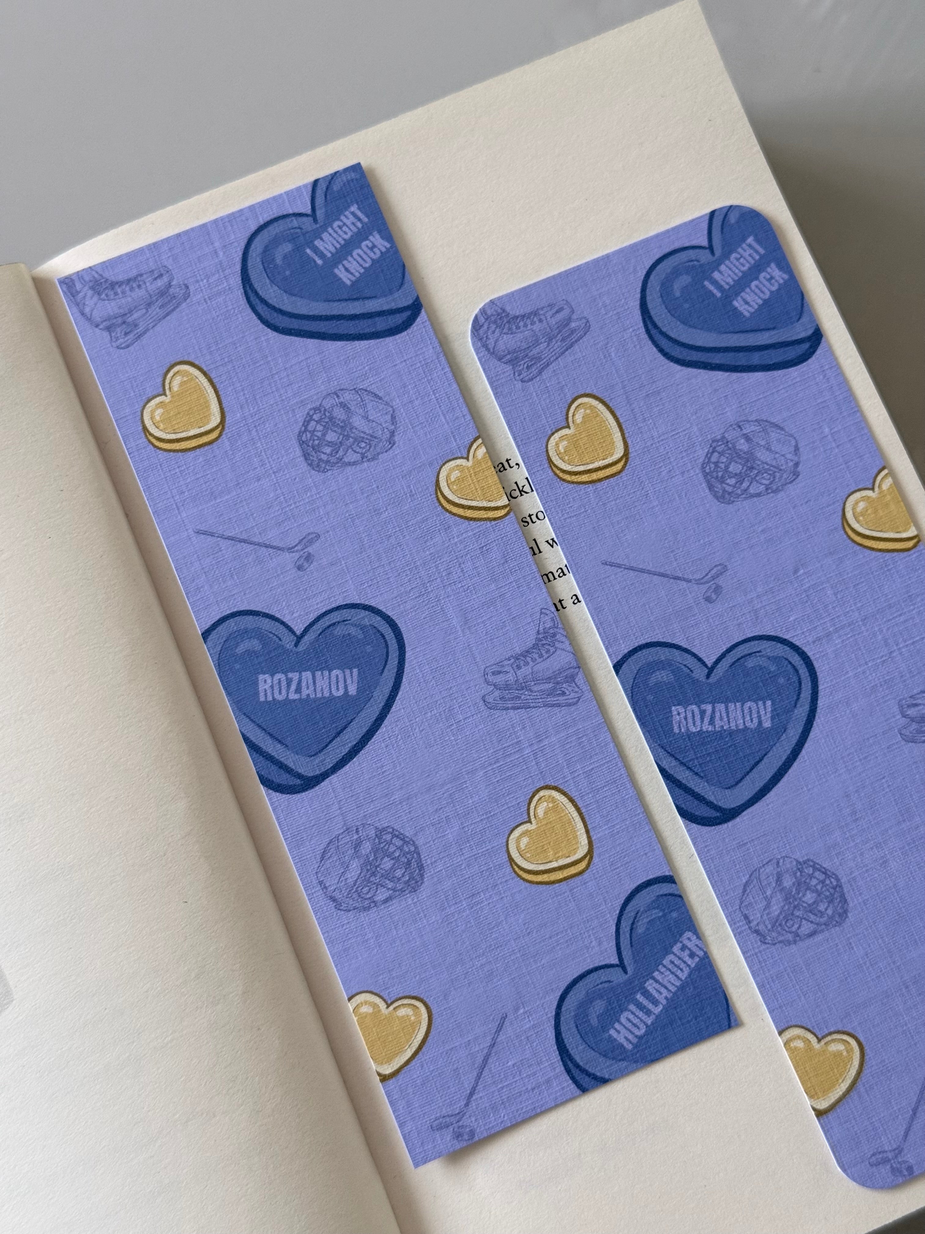 Heated Rivalry Bookmark