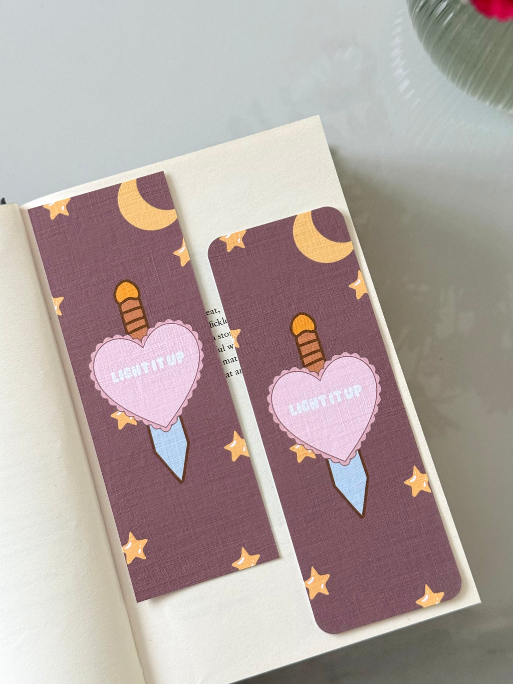 Light It Up Bookmark