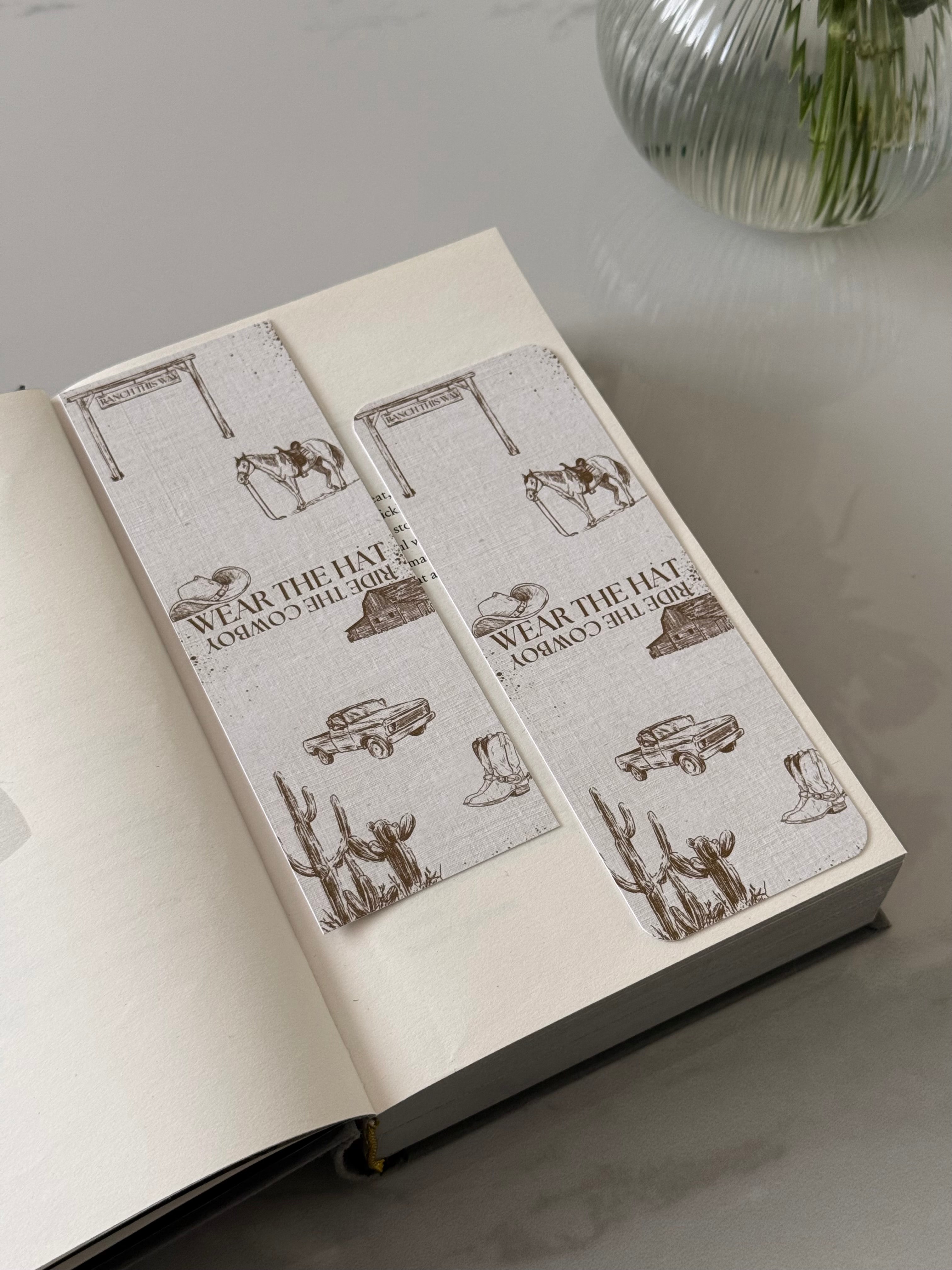 Wear The Hat Bookmark