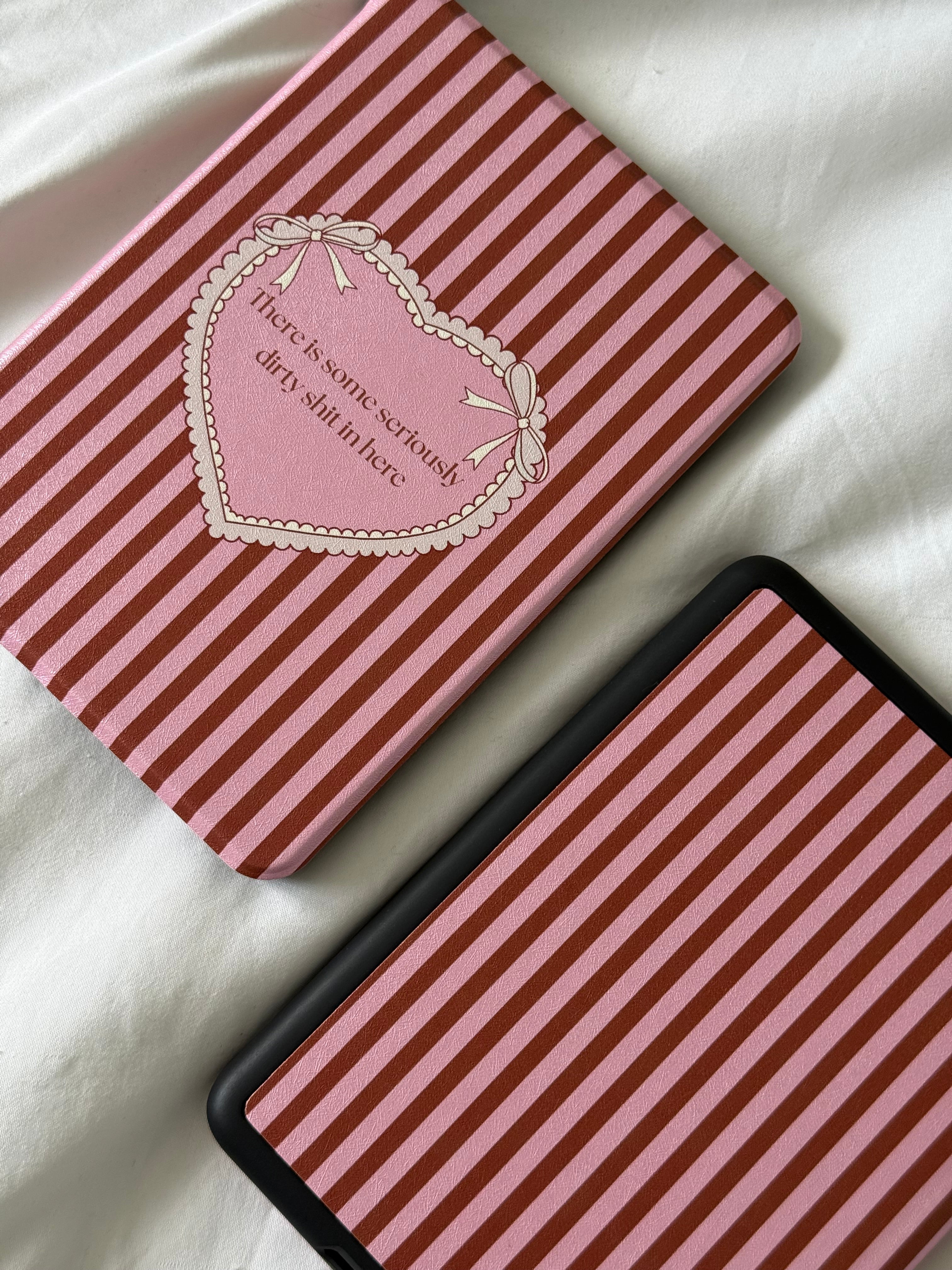 Dirty Shit Stripes Kindle Case