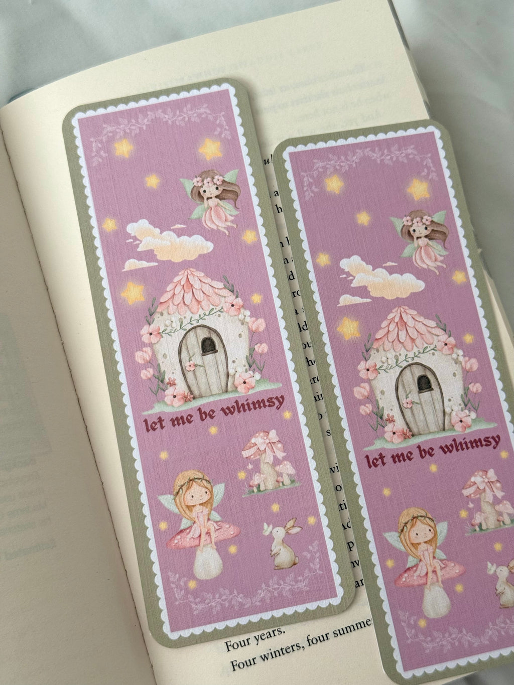 Let Me Be Whimsy Bookmark