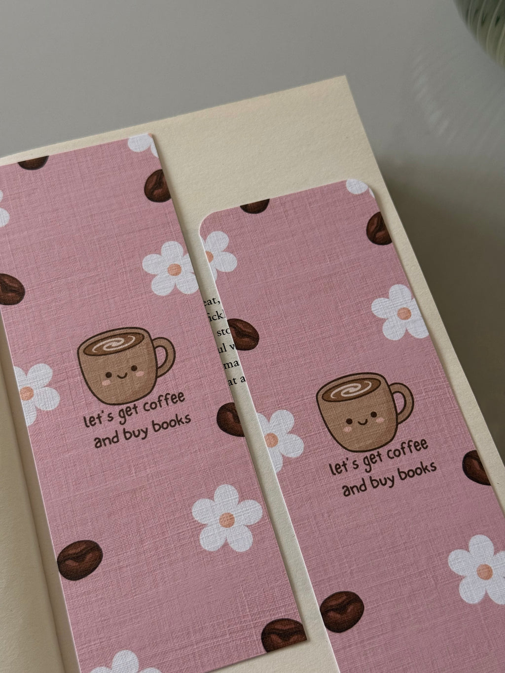 Let’s Get Coffee Bookmark