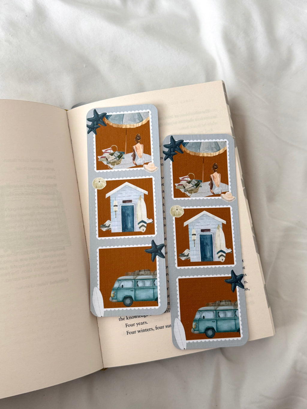 Beach Bum Bookmark