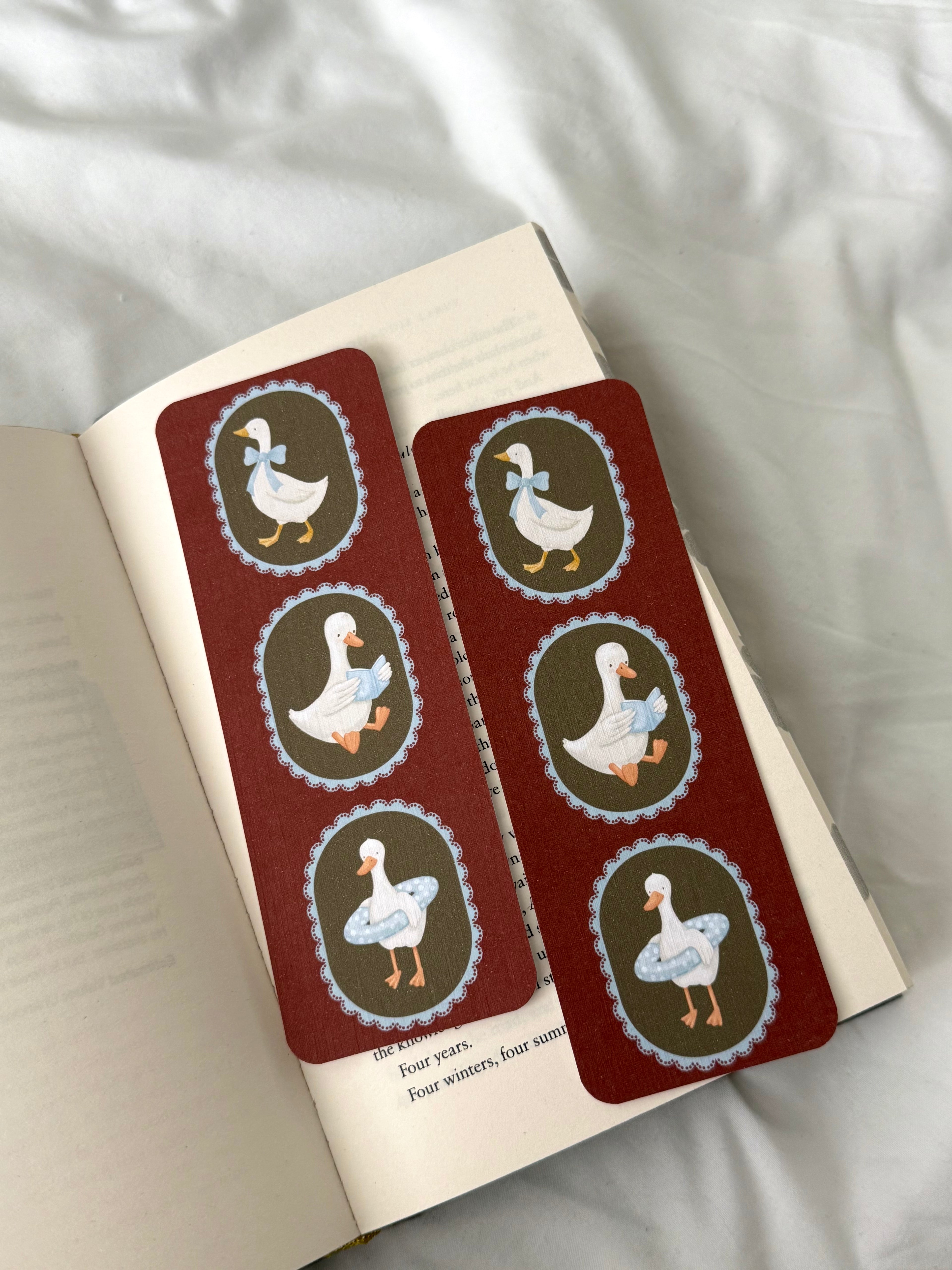 Silly Summer Goose Bookmark