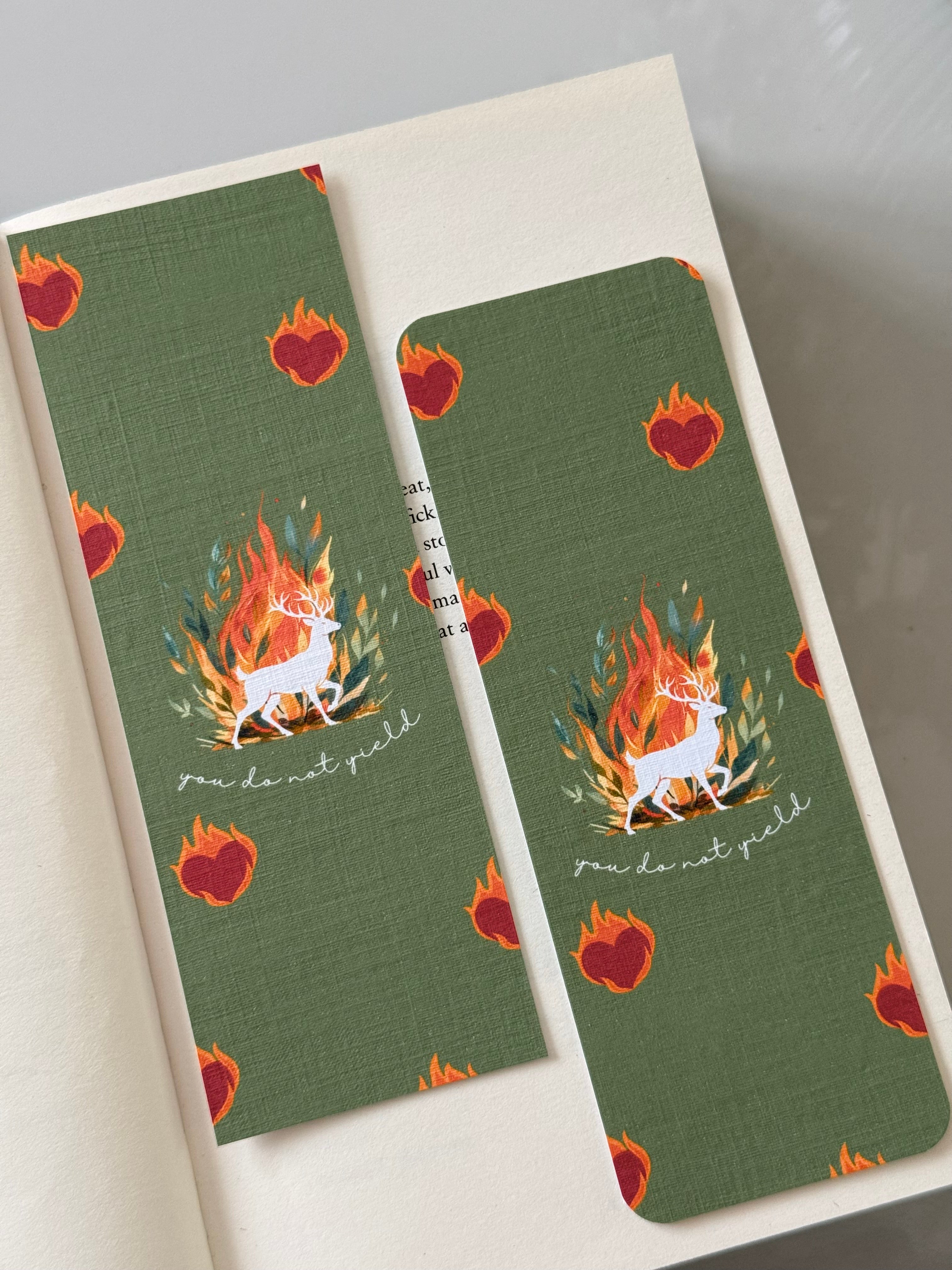 You Do Not Yield Bookmark