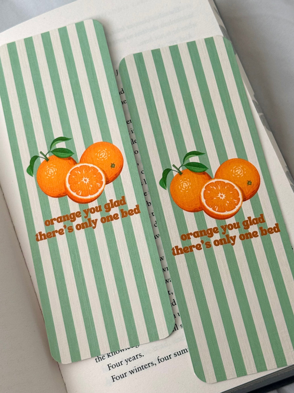 There’s Only One Bed Bookmark