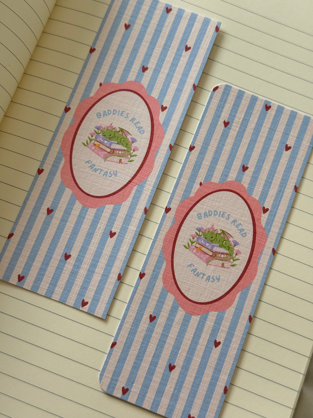 Baddies Read Fantasy Bookmark
