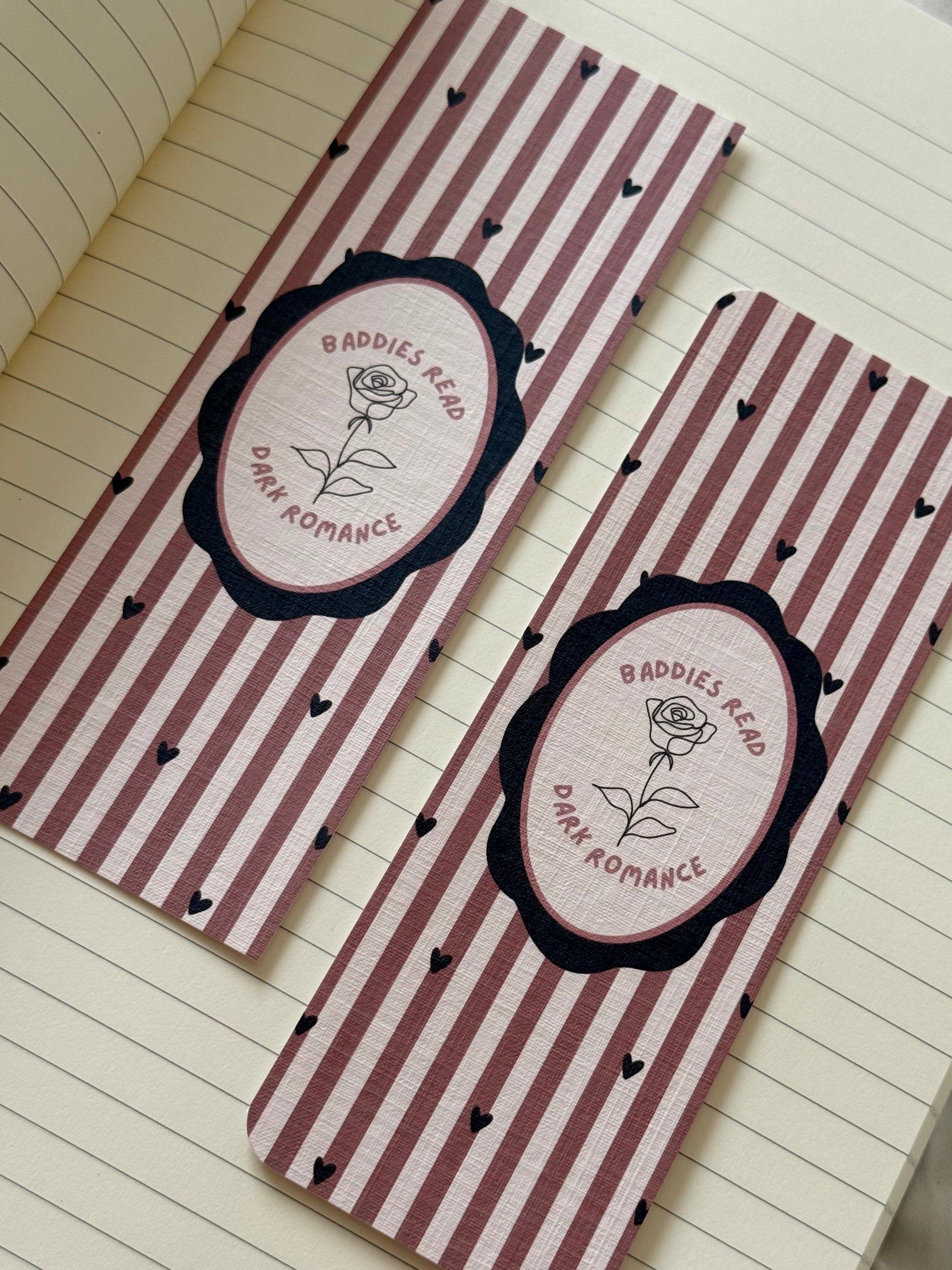 Baddies Read Dark Romance Bookmark