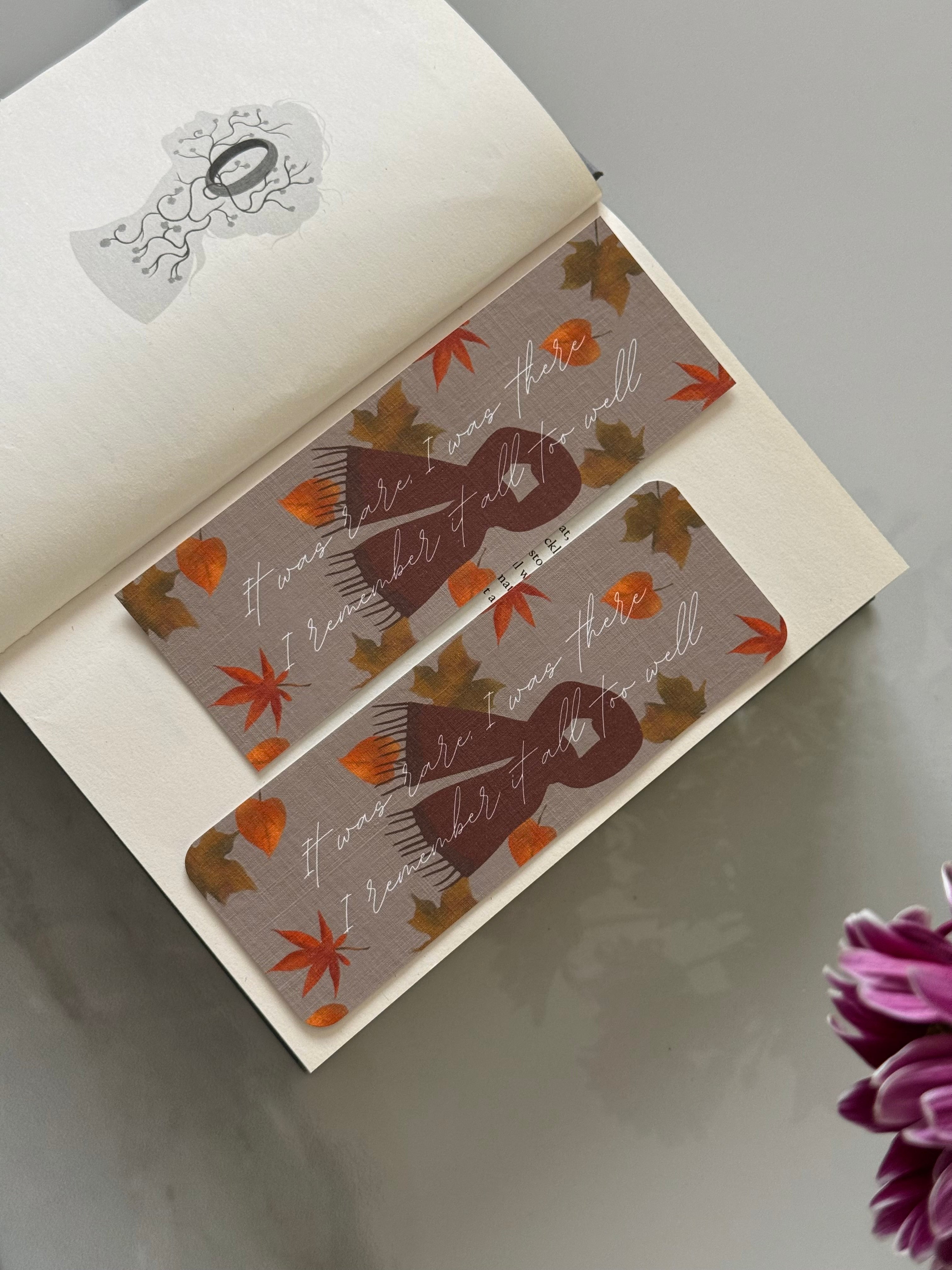 Red Scarf Bookmark