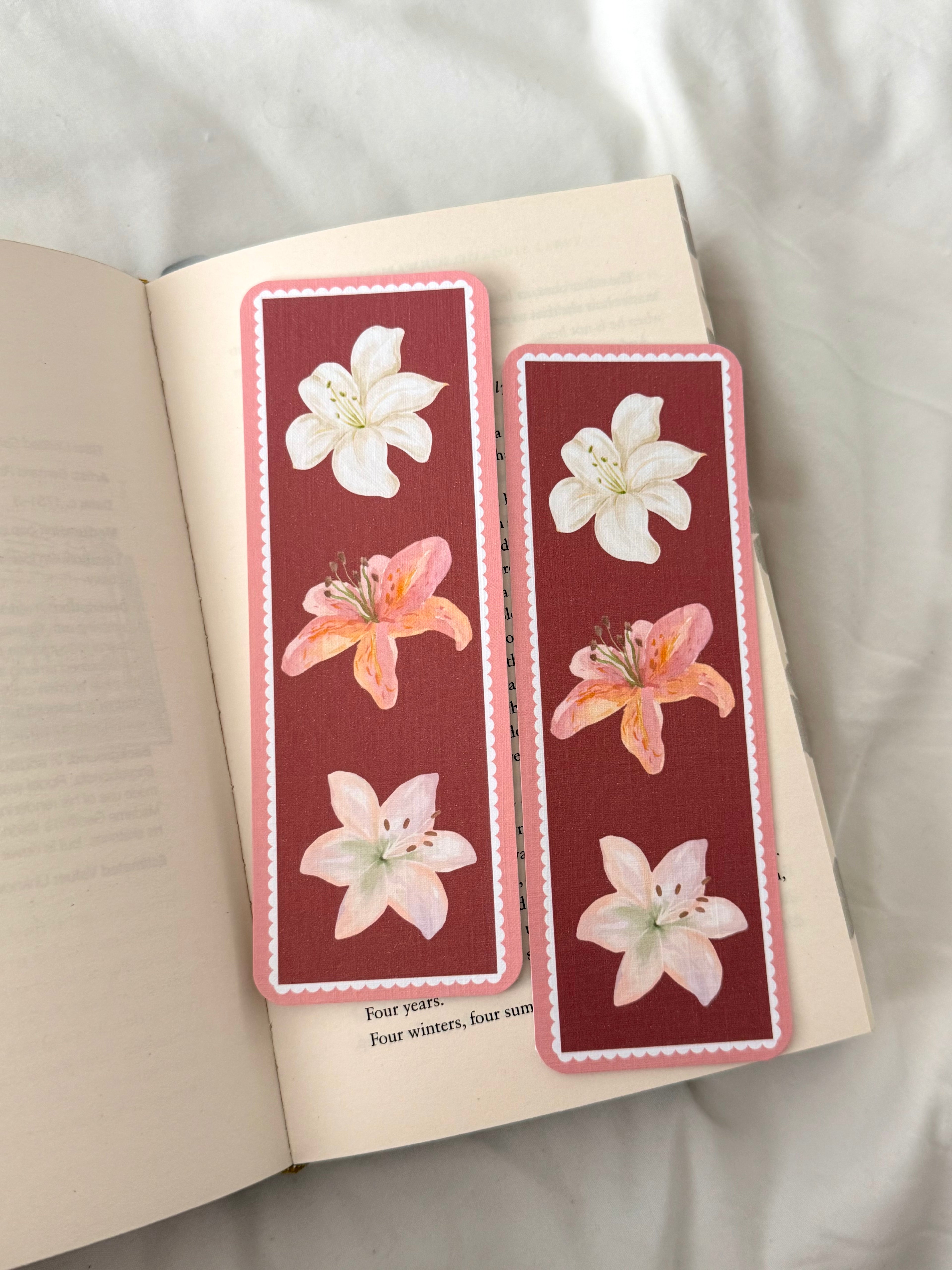 Bunch of Lillies Bookmark