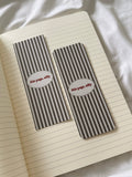 This Page Brown Stripe Bookmark