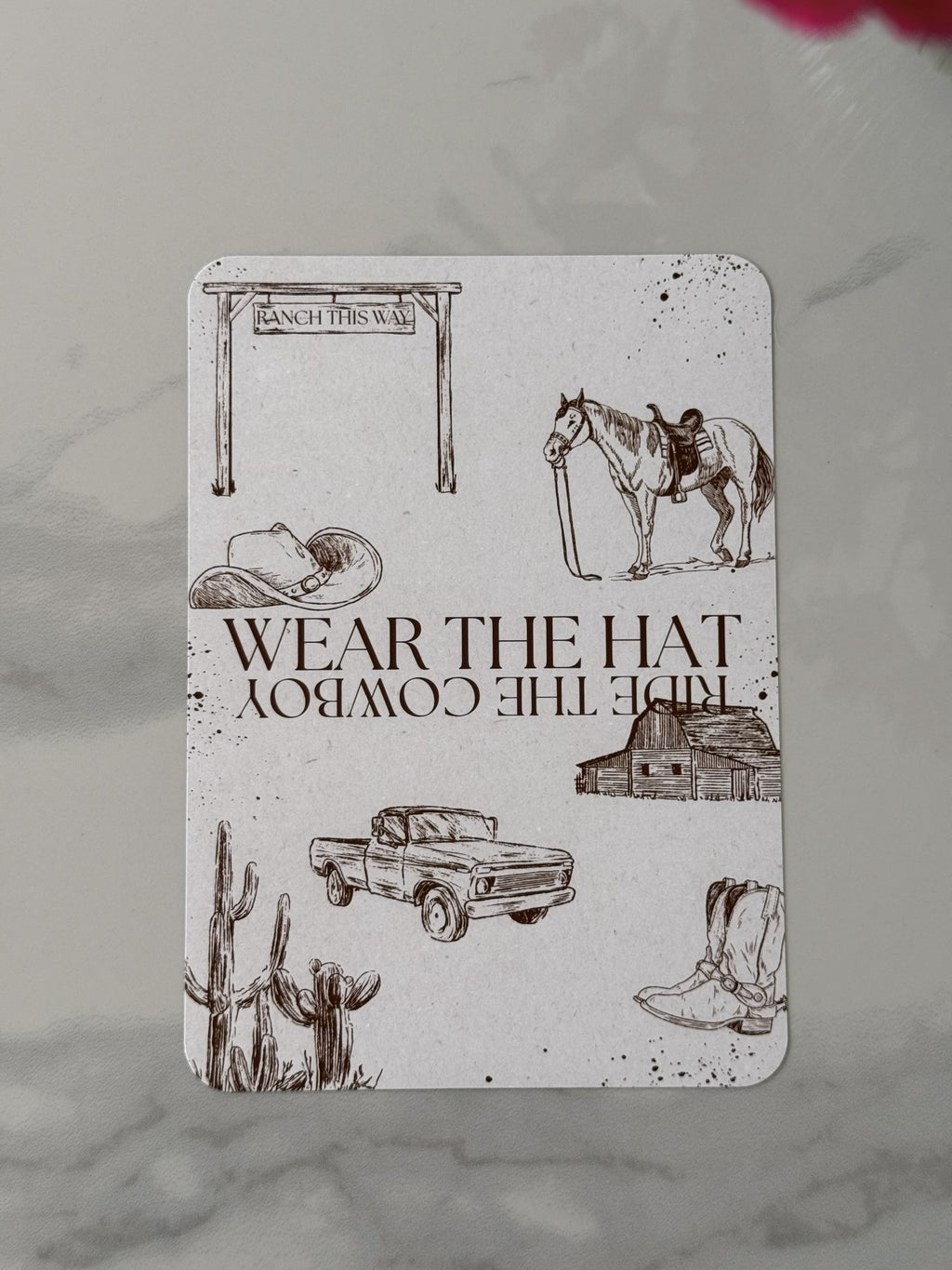 Wear The Hat Insert