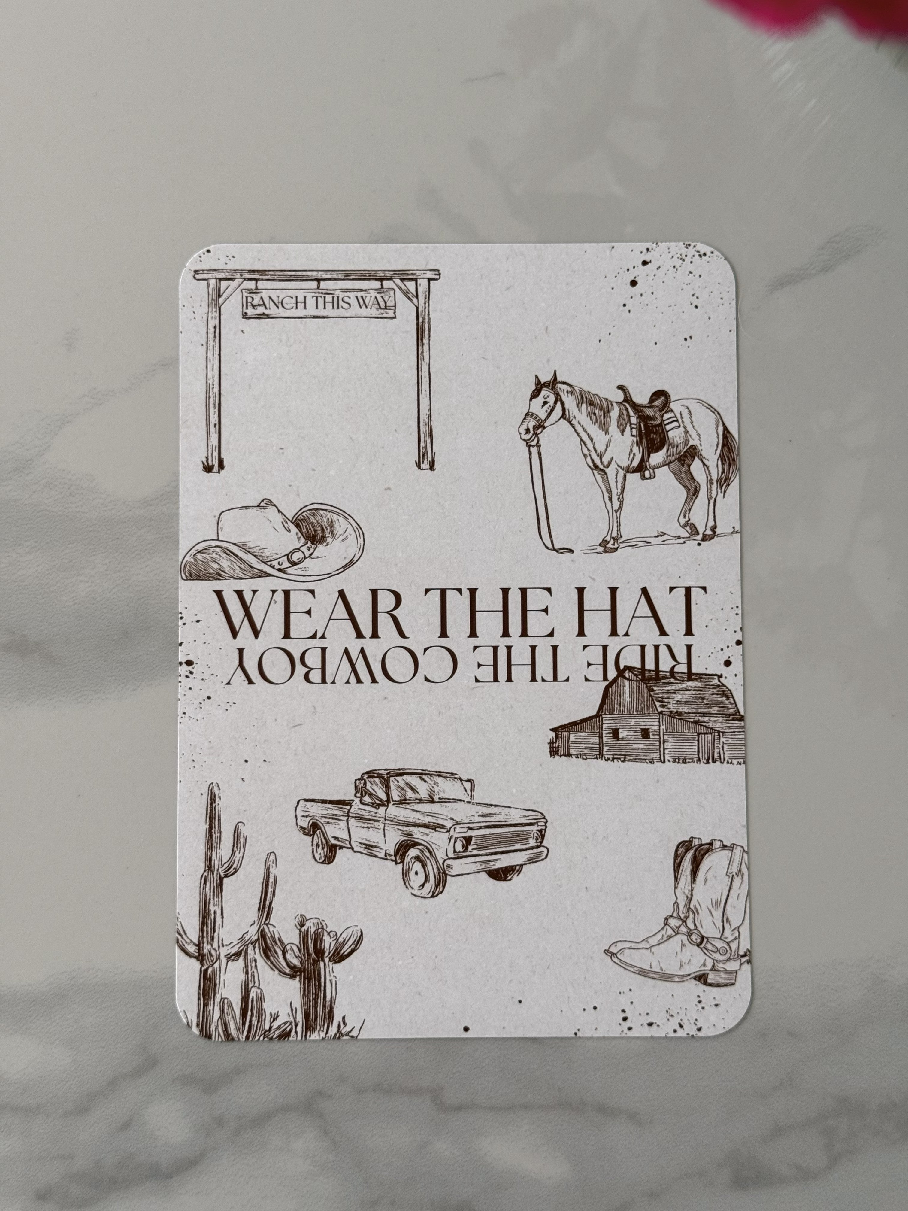 Wear The Hat Insert